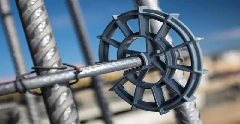 the round spacer is holding the armature